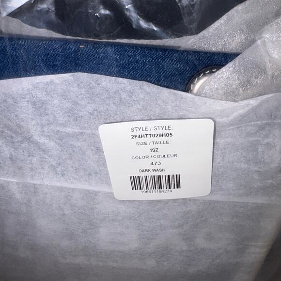 Marc Jacobs The Small Tote Shoulder bag Denim Tote New Sealed - Picture 4 of 14